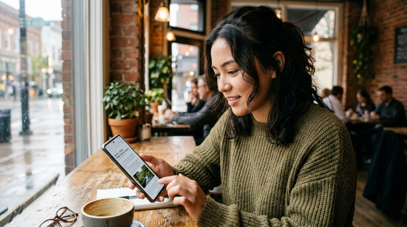 모바일 블로그 읽기