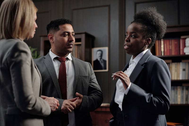 법률 자문을 위한 미팅